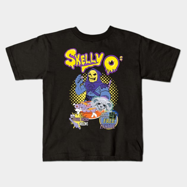 Skelly O's Kids T-Shirt by jemarone